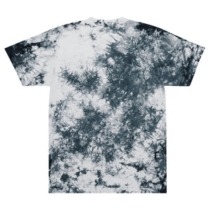 Oversized Ornimental Embroidered Tie Dye T-Shirt
